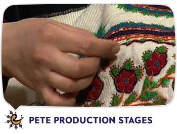 Pete production stages